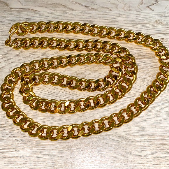 Vintage Accessories Gold Chain Link Belt Poshmark